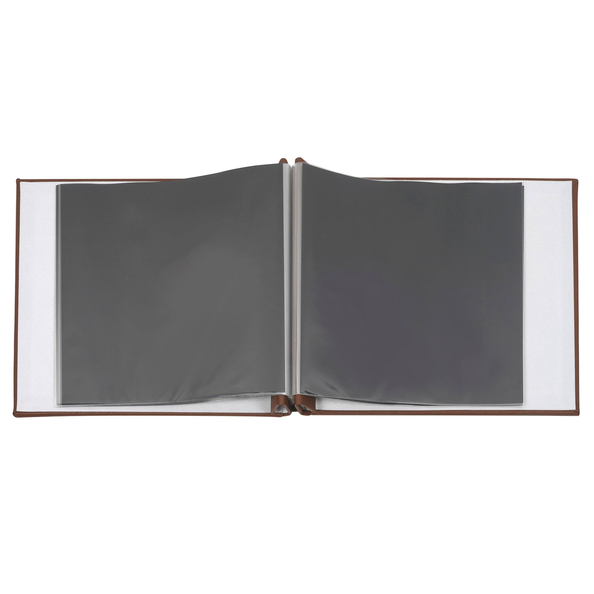 6 Pack: Brown Scrapbook Album by Recollections™, 8" x 8"